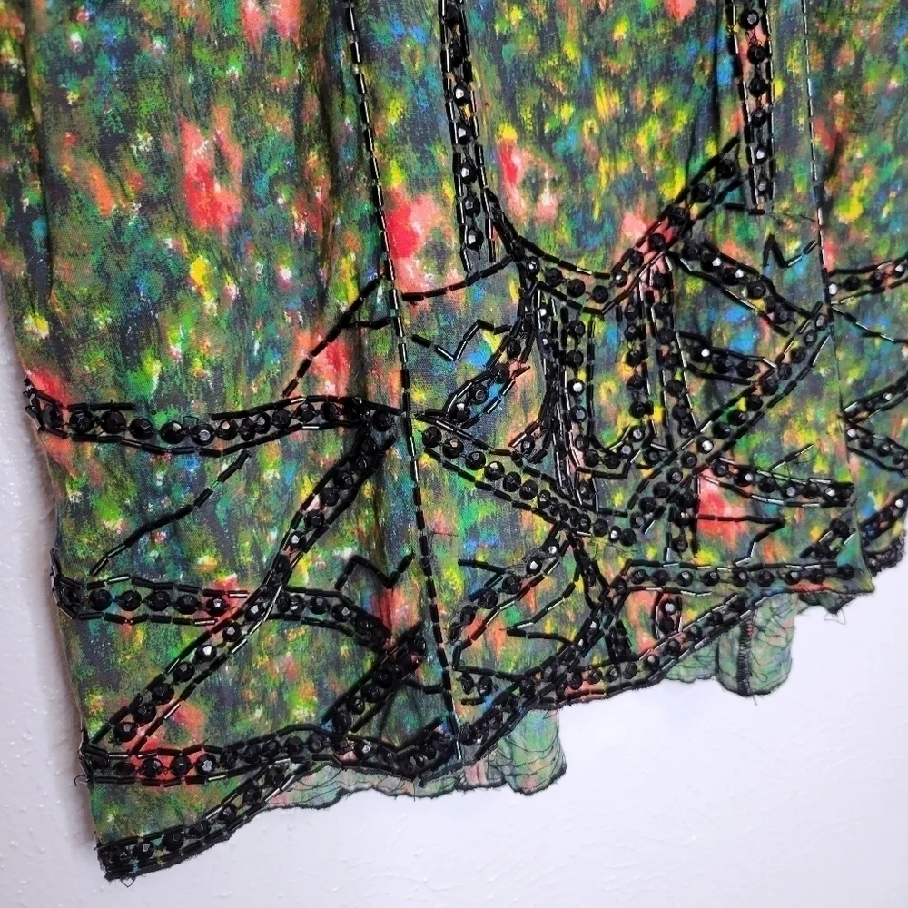 Free People Intimately Floral Sequin Dress Women's Size Extra Small - Picture 13 of 13